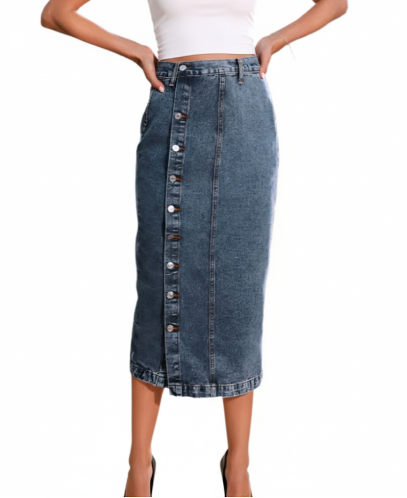 Trendy & Timeless Women's Denim Skirts B1-SKT-15