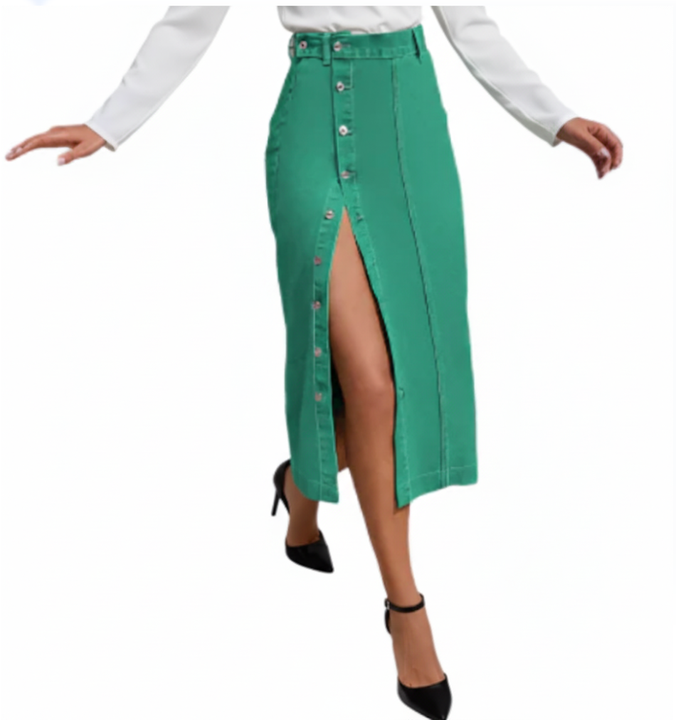 Trendy & Timeless Women's Denim Skirts B1-SKT-15