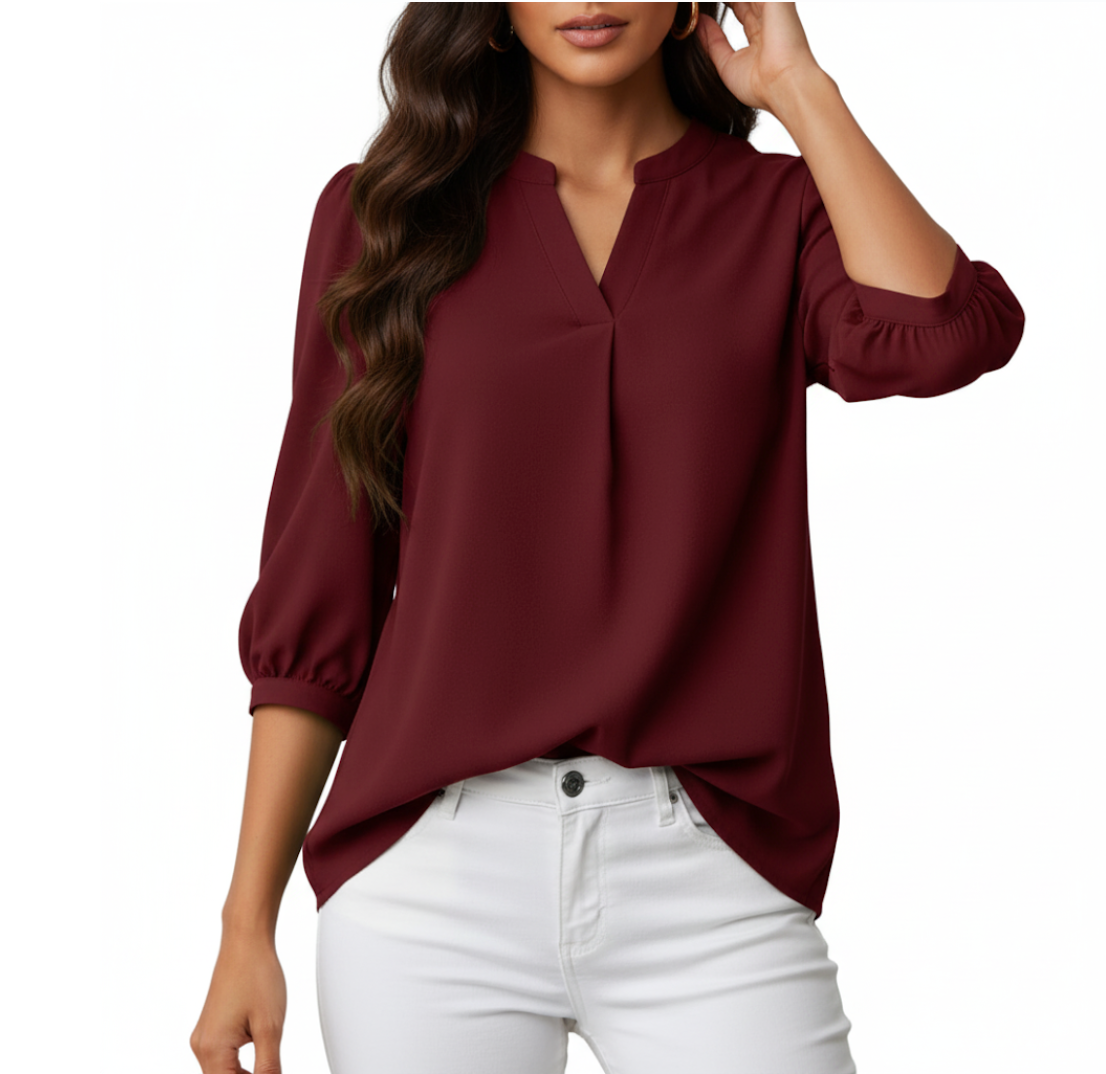Women's Breathable Three-Quarter Sleeves SHIRT-BL111