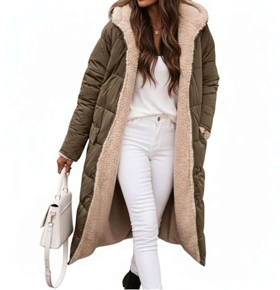 Women's Classy & Timeless Long Hooded Warm JACKET-JKT-10