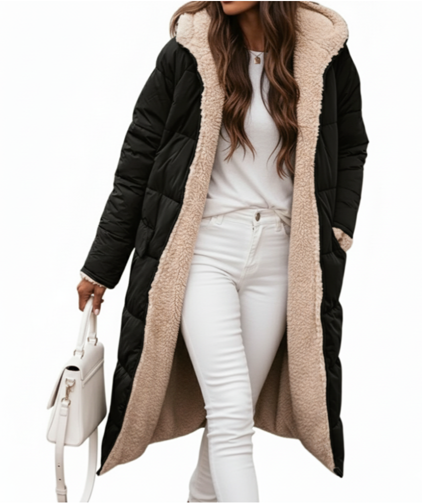 Women's Classy & Timeless Long Hooded Warm JACKET-JKT-10