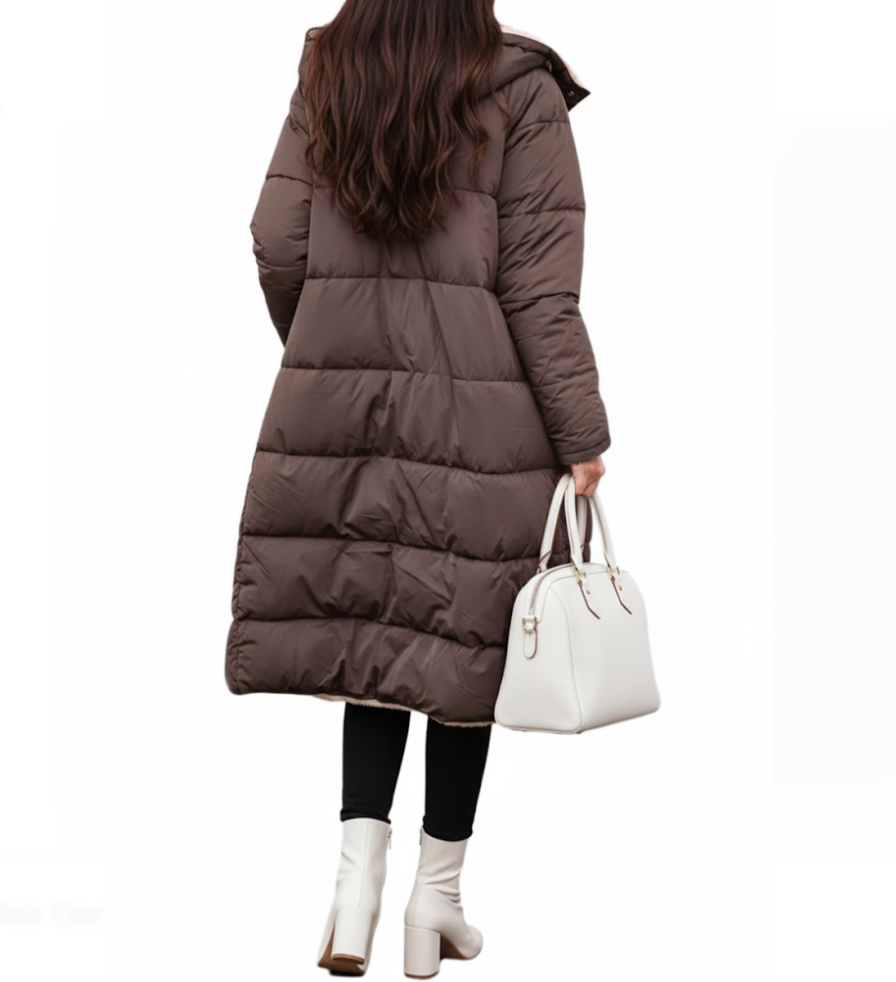 Women's Classy & Timeless Long Hooded Warm JACKET-JKT-10
