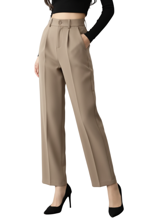 Women’s Classy & Timeless Straight Ankle Length PANTS-DP-1007