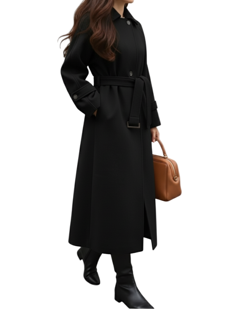 Women’s Classy & Timeless Wool Cardigans Long Coat JACKET-JKT-22