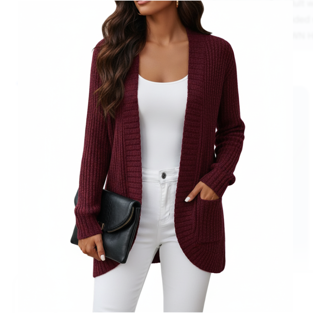 Women’s Trendy Winter Long Sleeve Pit Strip Wool JACKET-JKT-13