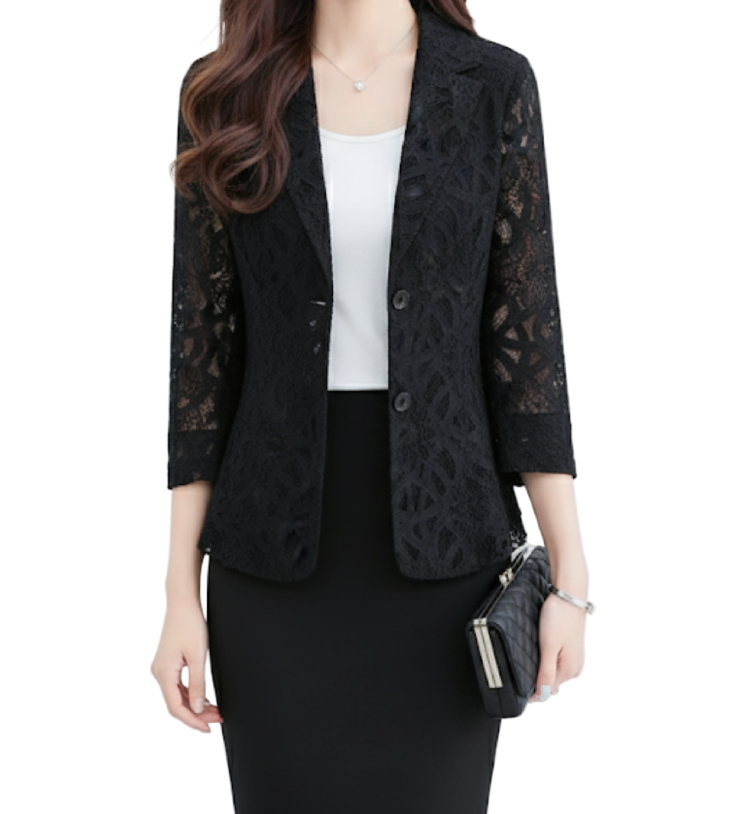 Women’s Trendy & Timeless Lace BLAZER-BLZ-11