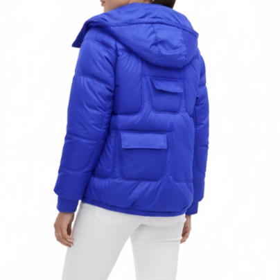 Women’s Trendy & Timeless Hooded Padded Windproof Pocket Quilted JACKET-JKT-15