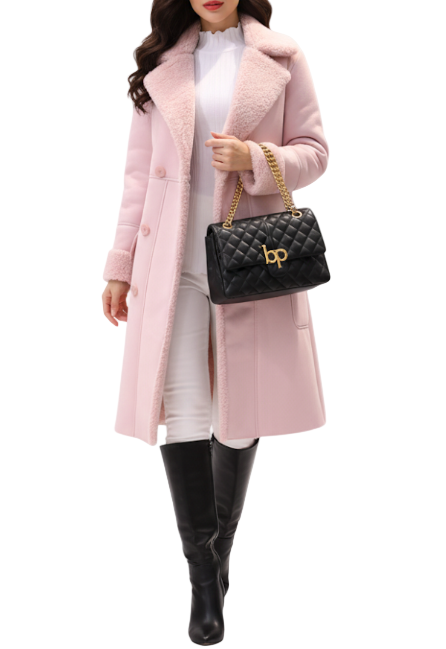 Women’s Trendy & Timeless Imitation Lamb Fur Fleece-lined JACKET-JKT12