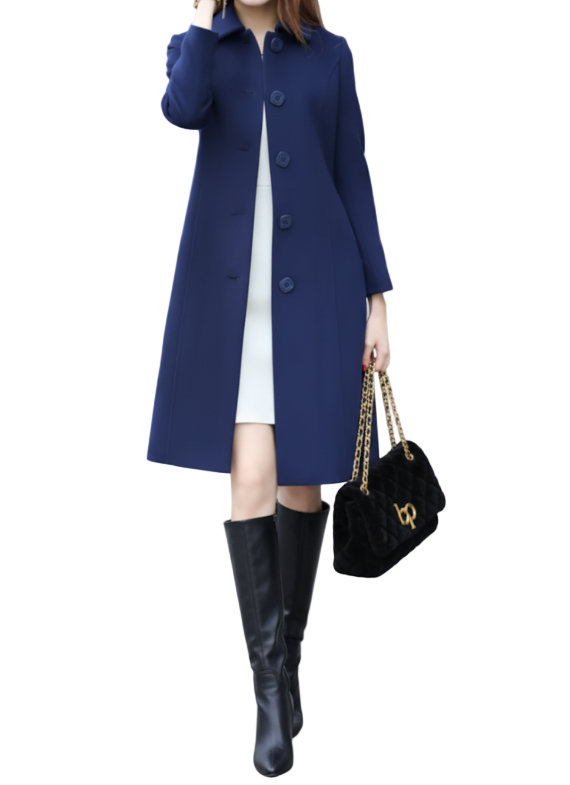 Women's Trendy & Timeless Winter Medium Length Woolen Coat JACKET-JKT-25