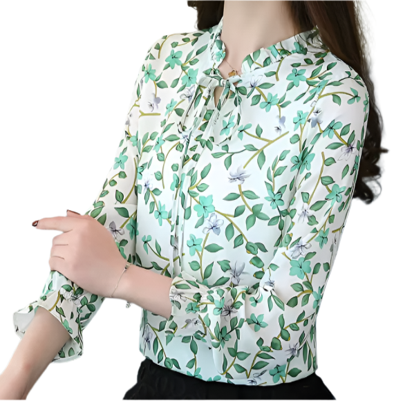 Floral Print Full Sleeve Shirt for Women – BL72
