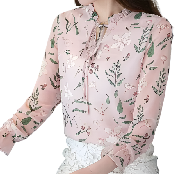 Floral Print Full Sleeve Shirt for Women – BL72