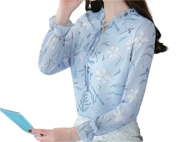Floral Print Full Sleeve Shirt for Women – BL72