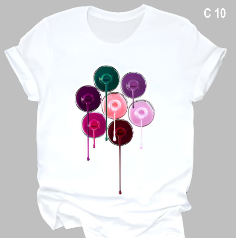 Simply Elegant & Comfy Women's Cotton T-Shirts- B7 -T-TS - 707