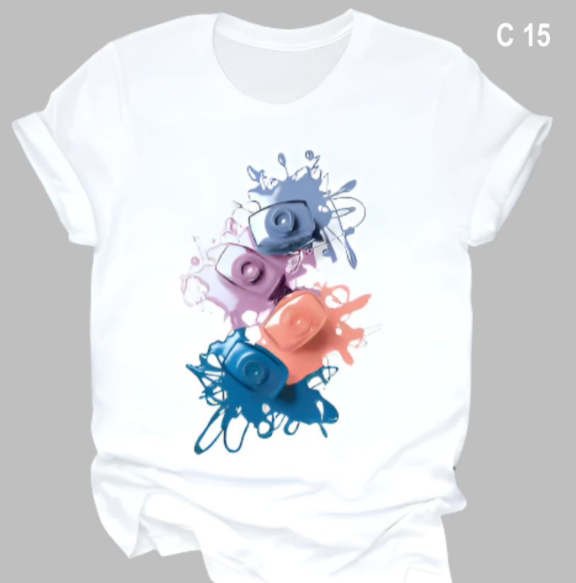 Simply Elegant & Comfy Women's Cotton T-Shirts- B7 -T-TS - 707