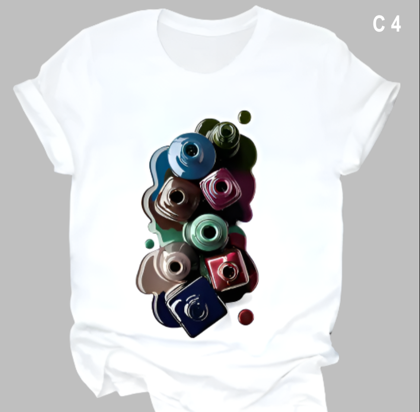 Simply Elegant & Comfy Women's Cotton T-Shirts- B7 -T-TS - 707