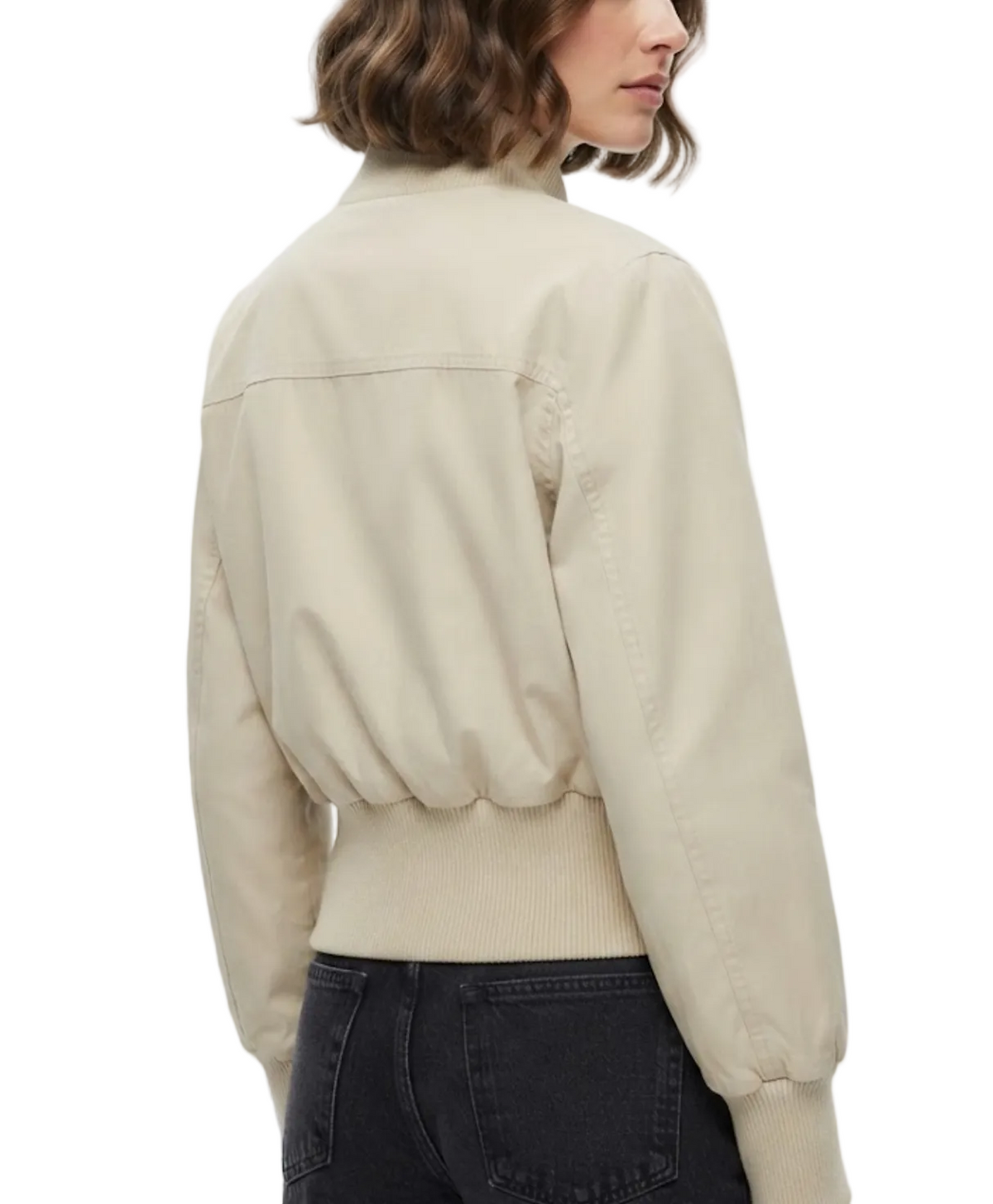 Trendy & Timeless Turn-down Collar Zip-Up Front Pockets Versatile Jackets for Women - BP-B20 -JKT-01