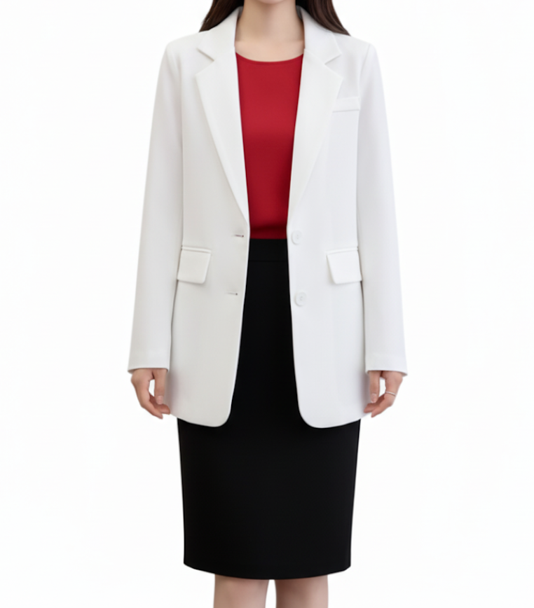 Women’s Trendy & Timeless Lapel V-neck BLAZER-BLZ-07
