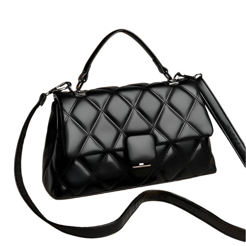 Tufted Flap Handbag - B3-BAG-139 - Z