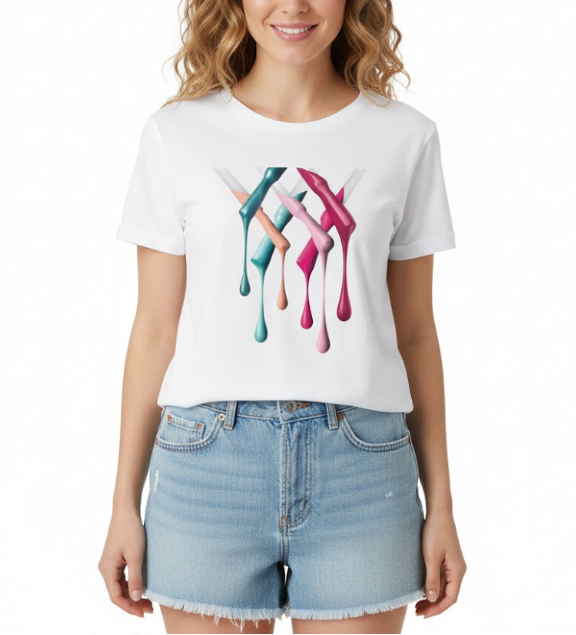 Simply Elegant & Comfy Women's Cotton T-Shirts- B7 -T-TS - 707