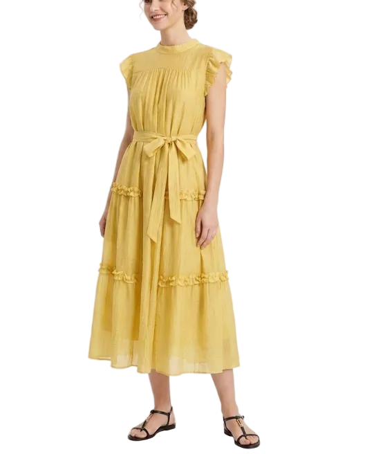Trendy & Timeless Ruffled Summer Dresses - B6-DRESS-77