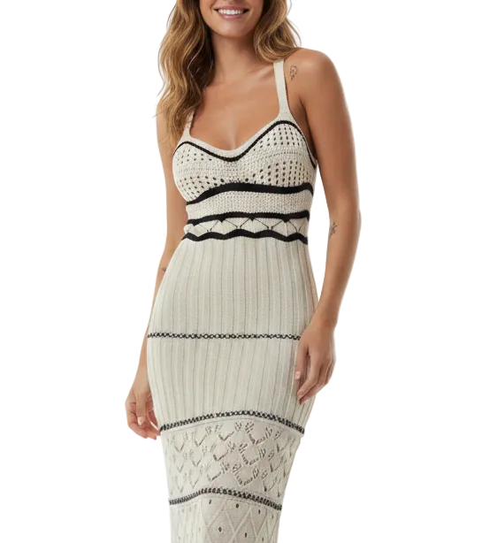 Trendy & Elegant Sleeveless Knitted Comfy Summer Long Dresses - B6-DRESS-37
