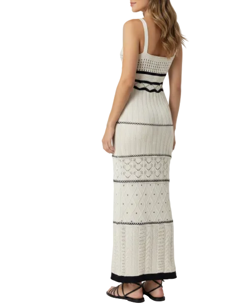 Trendy & Elegant Sleeveless Knitted Comfy Summer Long Dresses - B6-DRESS-37