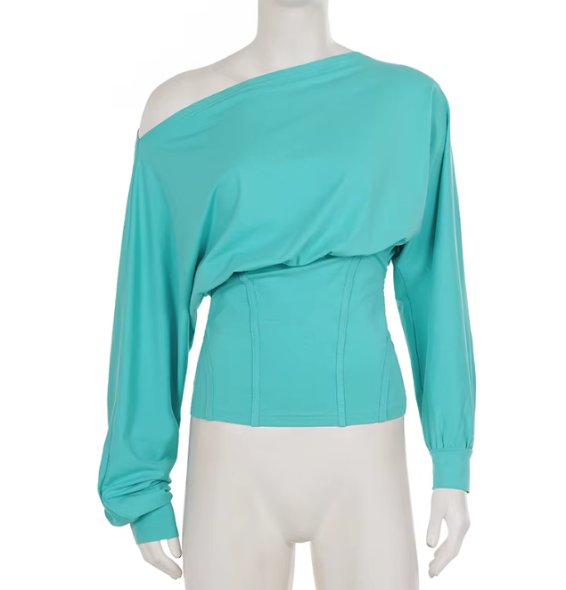 Elegant & Timeless Long Sleeve Off-Shoulder Tops for Women- BP-B20 -TOP-295