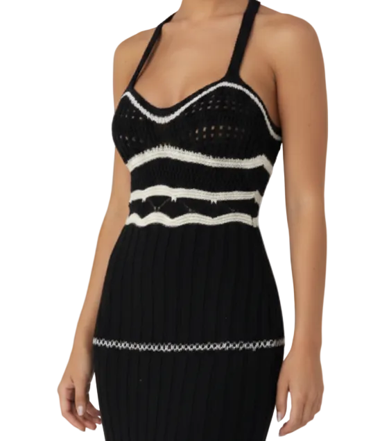 Trendy & Elegant Sleeveless Knitted Comfy Summer Long Dresses - B6-DRESS-37
