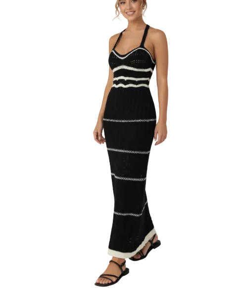 Trendy & Elegant Sleeveless Knitted Comfy Summer Long Dresses - B6-DRESS-37