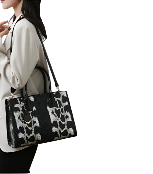 Trendy & Timeless Alligator Pattern Handbags for Women - B3-BAG-110-Z