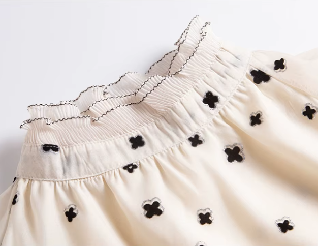 Timeless & Elegant Long Sleeve  Turtleneck Chiffon Blouse for Women  - B13-TOP-213