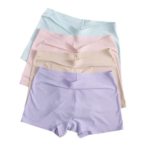 [Pack of 3]  Anti-Chafing Panties High-elastic Seamless Underwear, Dress Shorts Underwear - UGS-01-UW-02