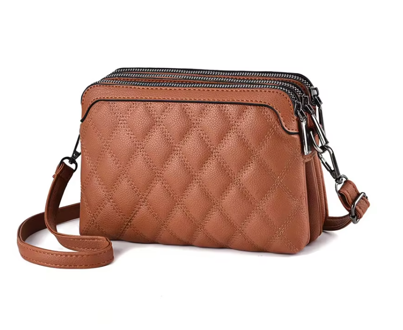 Trendy & Timeless Diamond Quilt Shoulder Crossbody BAG- 226
