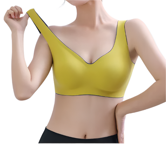 Pack of 2 - Comfortable Wireless Seamless Laser Cut Invisible One-Piece Breathable Bras - UGS-01-BRA-06