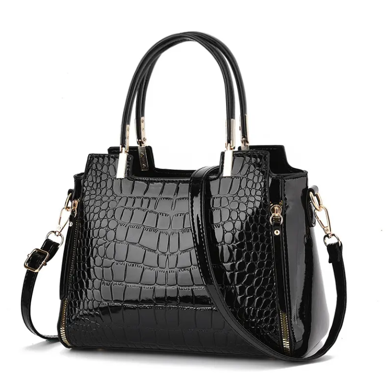 Elegant Crocodile Pattern Shoulder Crossbody Handbags BAG- 301