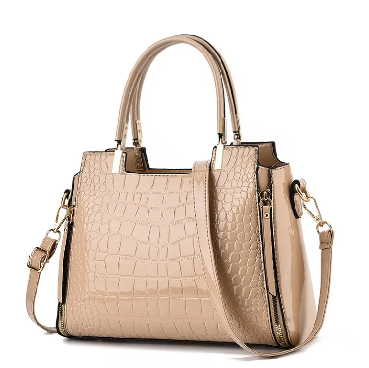 Elegant Crocodile Pattern Shoulder Crossbody Handbags BAG- 301