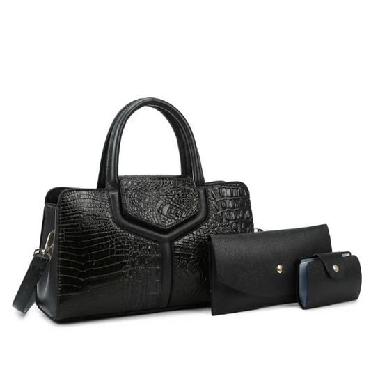 Luxury Quality Crocodile Pattern Shoulder Crossbody Handbags BAG- 307
