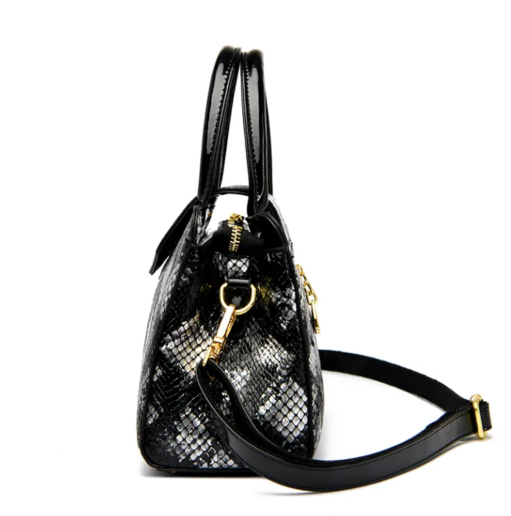 Elegant Designer Crocodile Print Handbag BAG-50