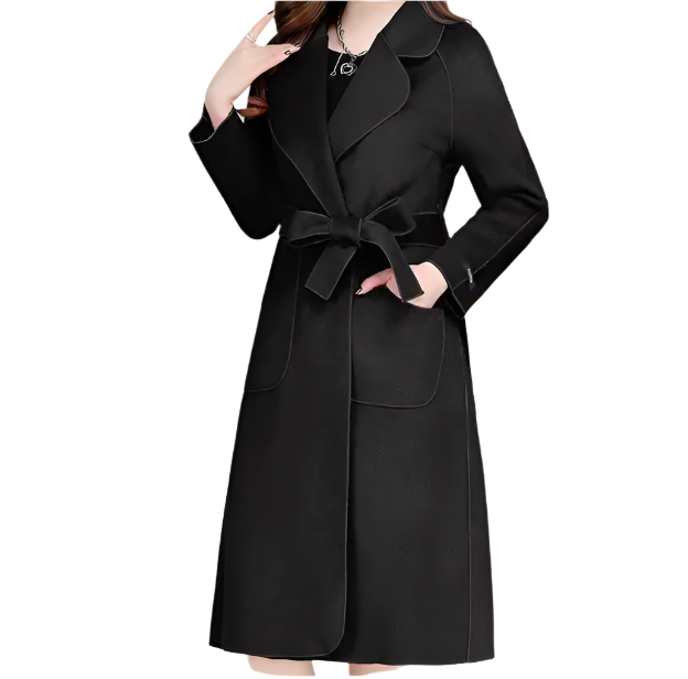 Women’s Trendy & Timeless Cashmere Woolen Lapel Collar Coat JACKET - JKT-04