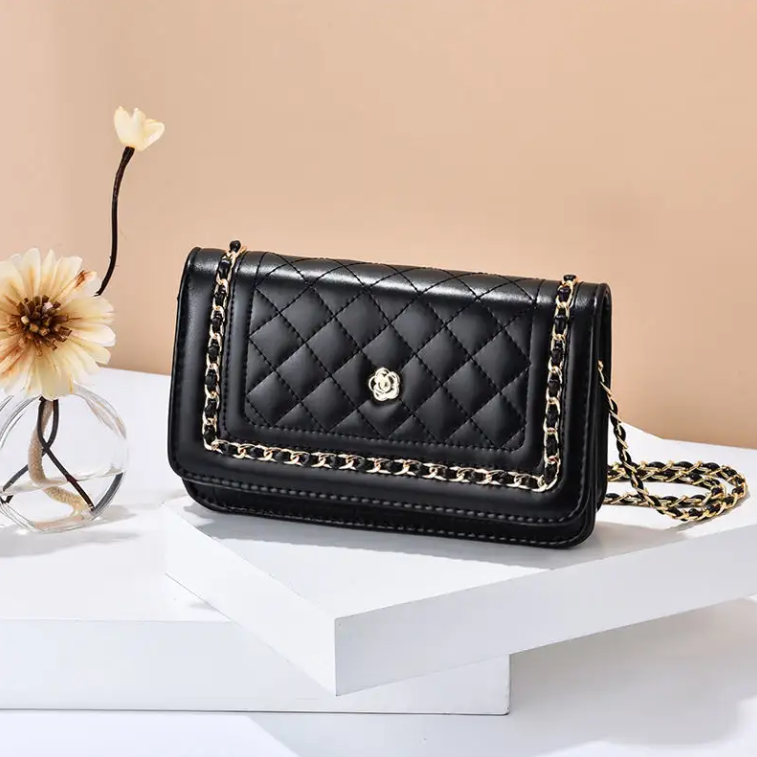 Trendy & Timeless Quilted Chain Shoulder Crossbody Flap BAG- 209B