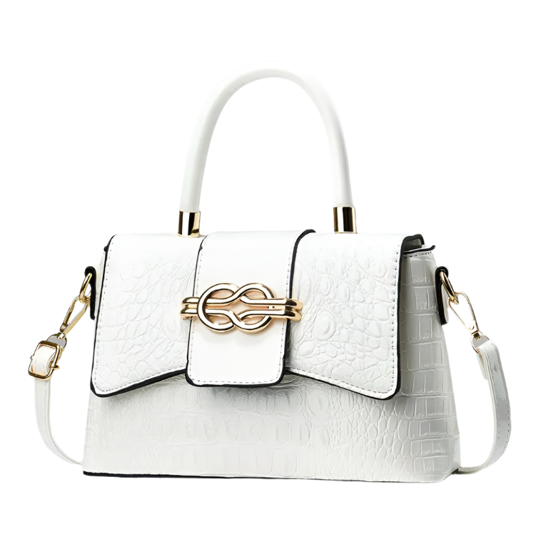 Trendy & Timeless Crocodile Pattern Shoulder Crossbody Flap BAG- 231