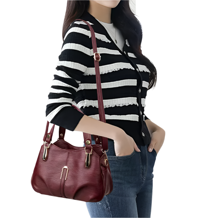 Luxury Saddle Shoulder Crossbody Purse BAG-40