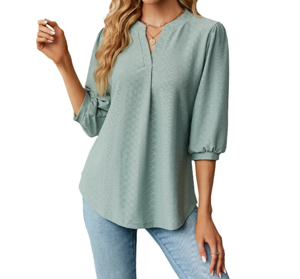 Women's Breathable Three-Quarter Sleeves SHIRT-BL111
