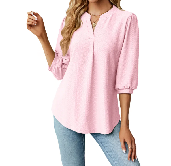 Women's Breathable Three-Quarter Sleeves SHIRT-BL111