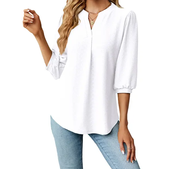 Women's Breathable Three-Quarter Sleeves SHIRT-BL111