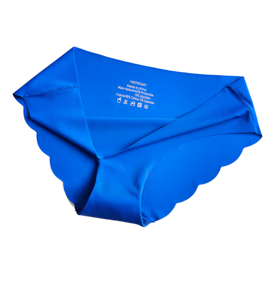 [PACK of 3] High Quality Laser Cut Ice-silk Traceless Invisible Panties  for Women - UGS-01-UW-06