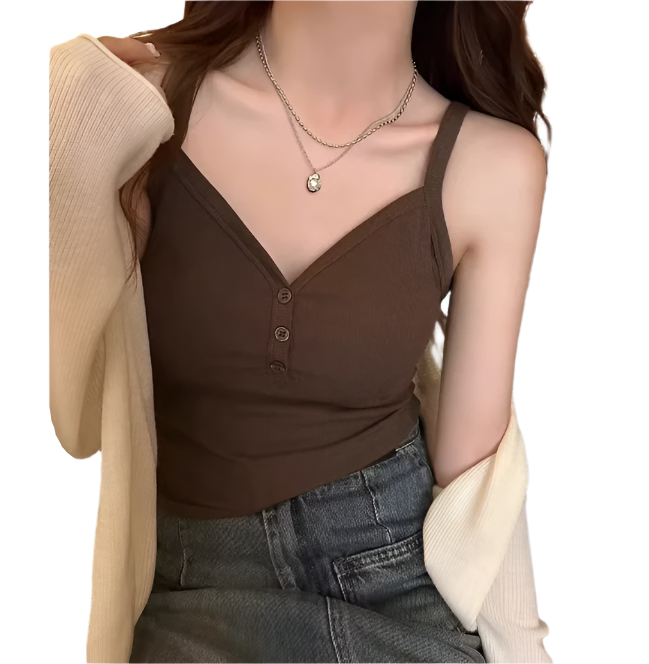 Pack of 3 - Inner & Outer Wear Padded Tank-Top Bra -UGS-02-T-BRA-05
