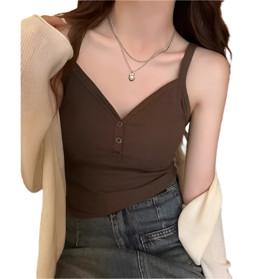Pack of 3 - Inner & Outer Wear Padded Tank-Top Bra -UGS-02-T-BRA-05