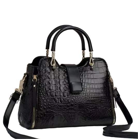 Trendy Luxury & Timeless Crocodile Pattern Shoulder Crossbody BAG- 252