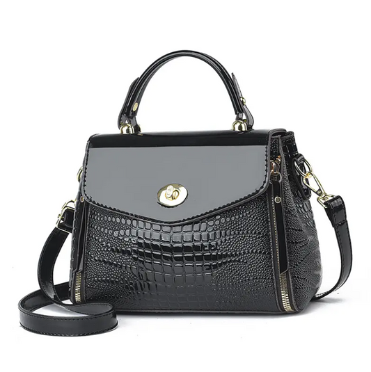 Luxury Crocodile Pattern Shoulder Crossbody Flap BAG- 237
